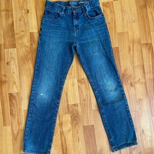 Children's Place Straight Leg Blue Jeans Size 12